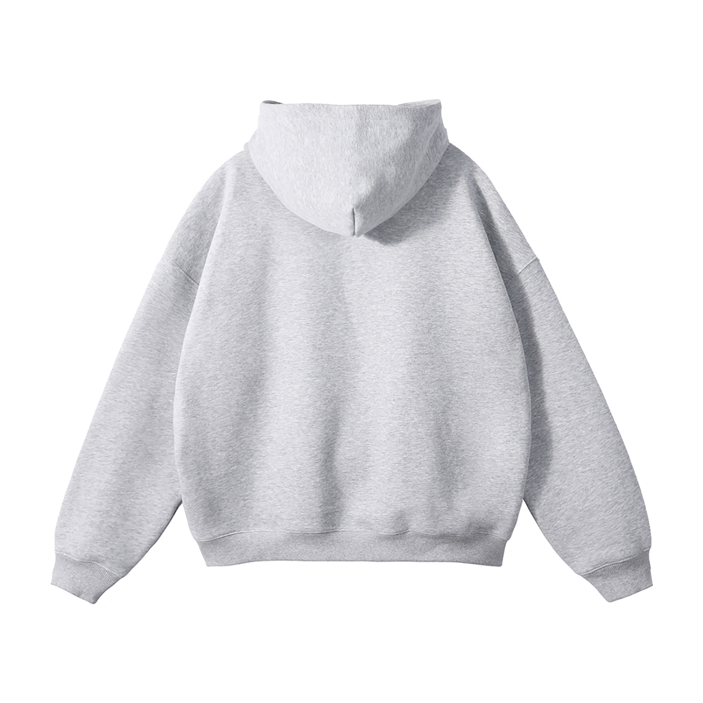 Athletic Gray GYMBRUH hoodie back