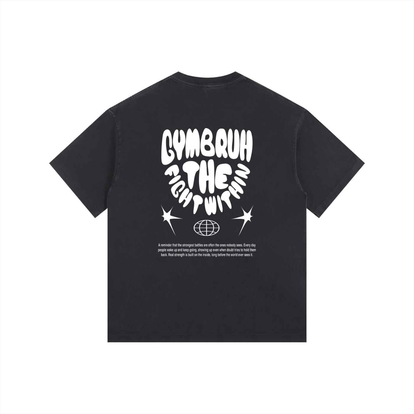 Black t-shirt GYMBRUH