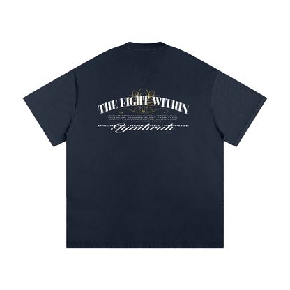 Navy blue T-shirt GYMBRUH