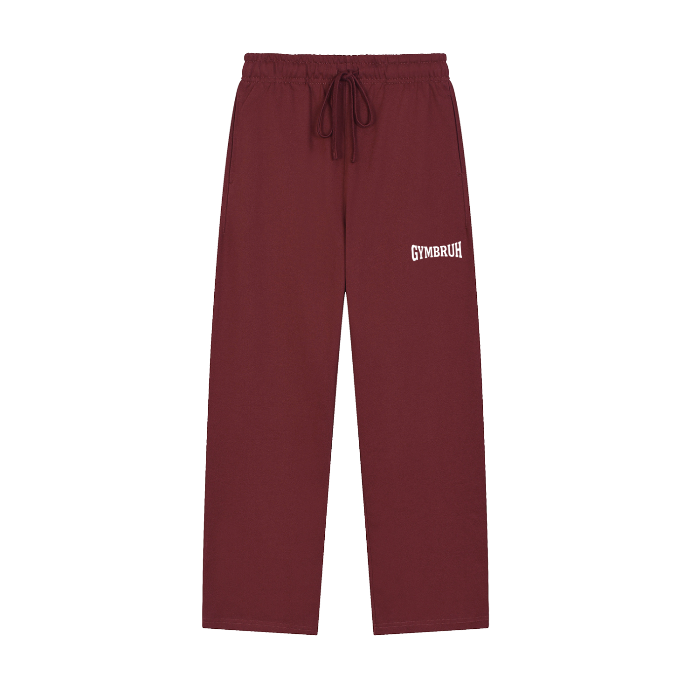 Crimson Red  sweats front