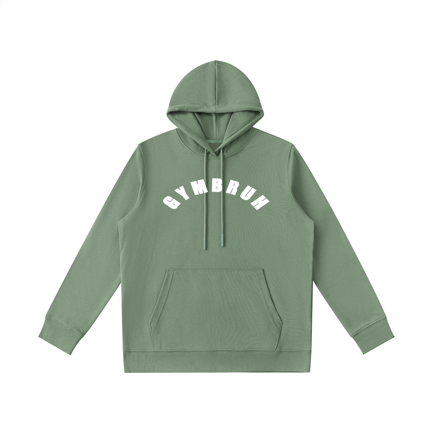 Green hoodie GYMBRUH