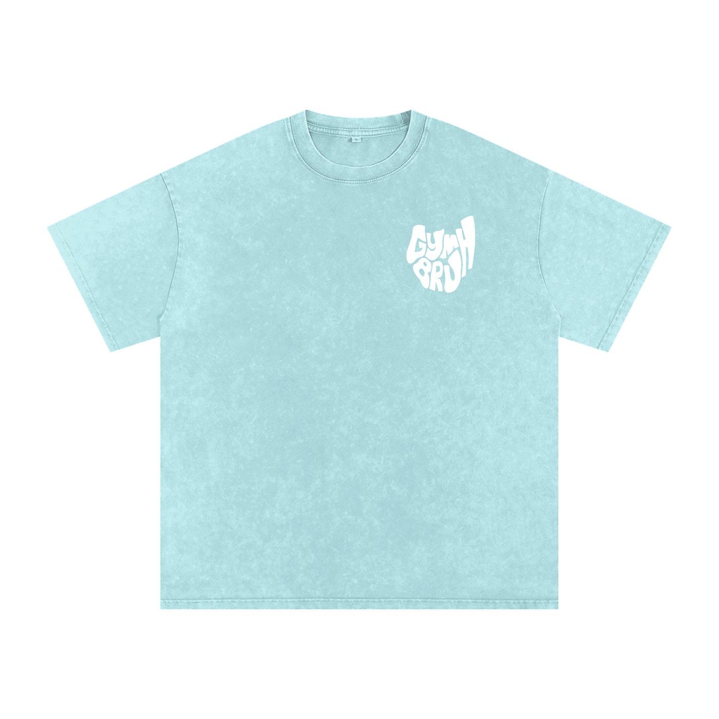 Water blue T-shirt GYMBRUH