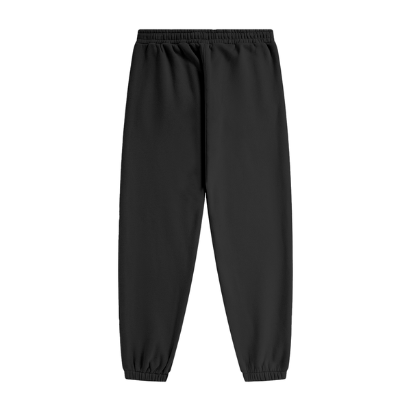 Black GYMBRUH joggers back