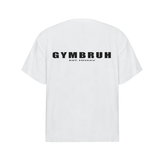 White T-shirt GYMBRUH 