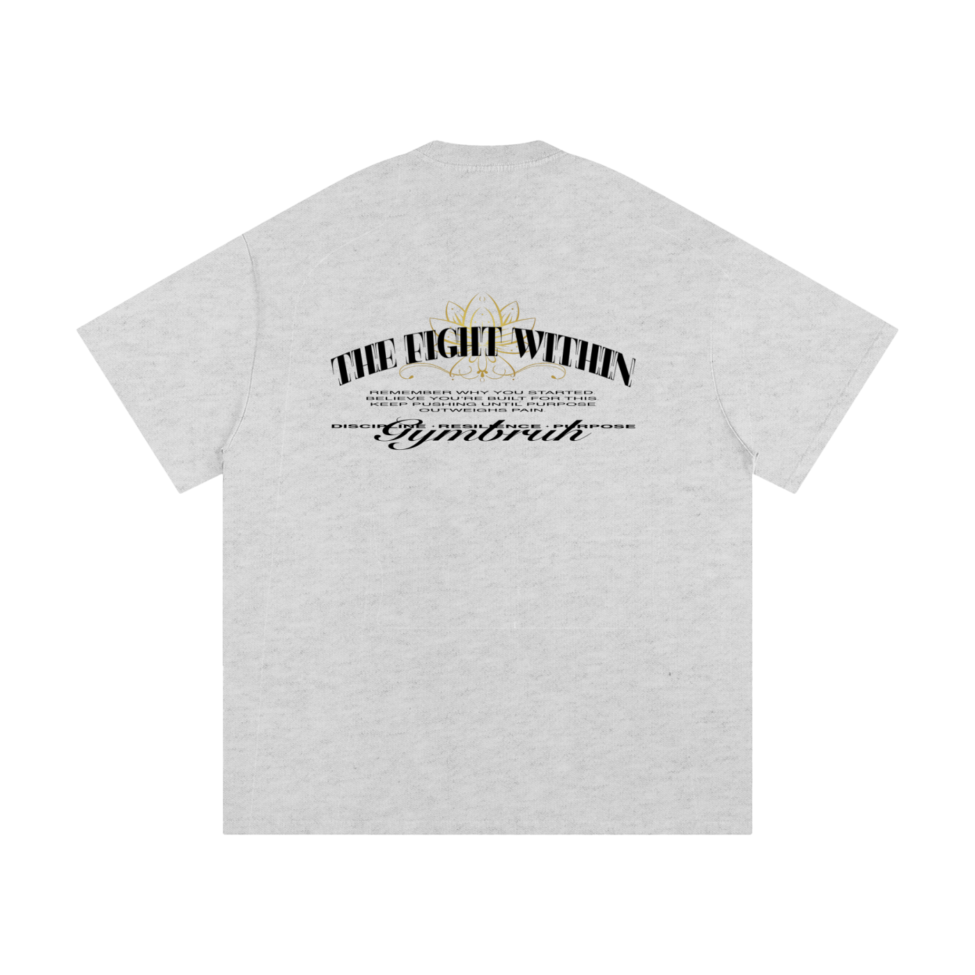 Oat gray hoodie GYMBRUH