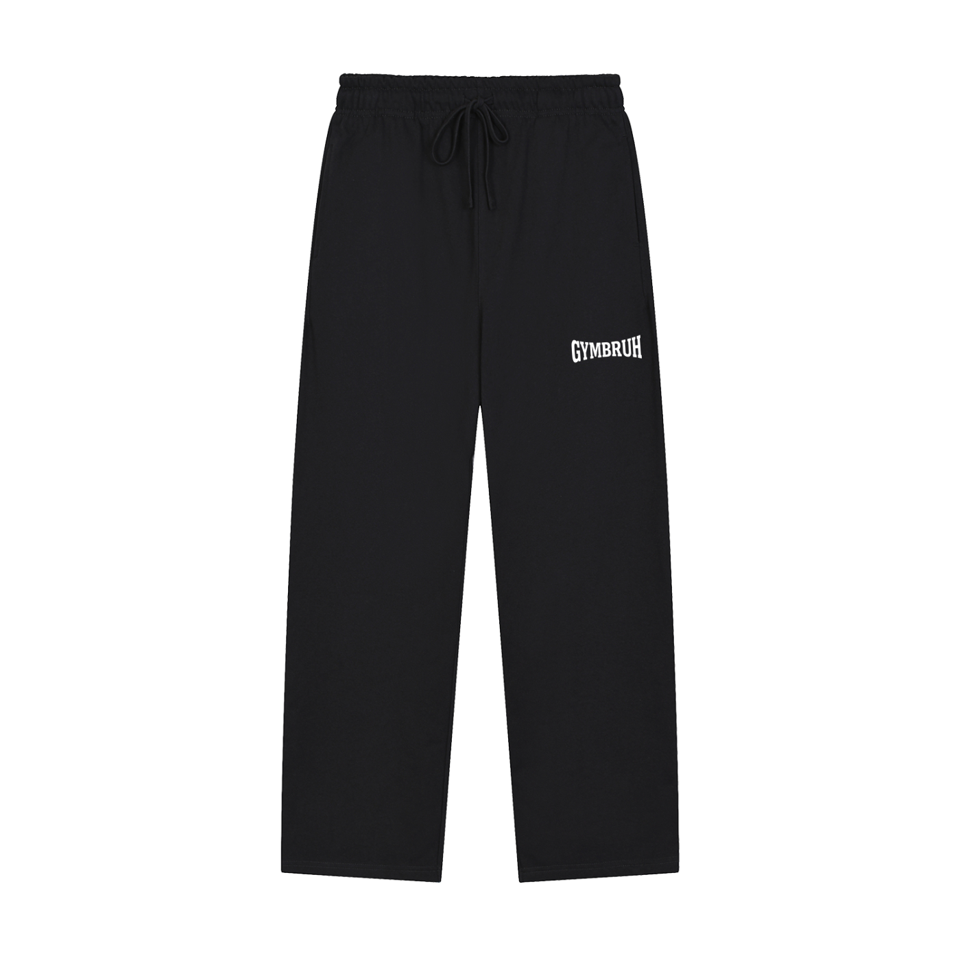 Black sweats front
