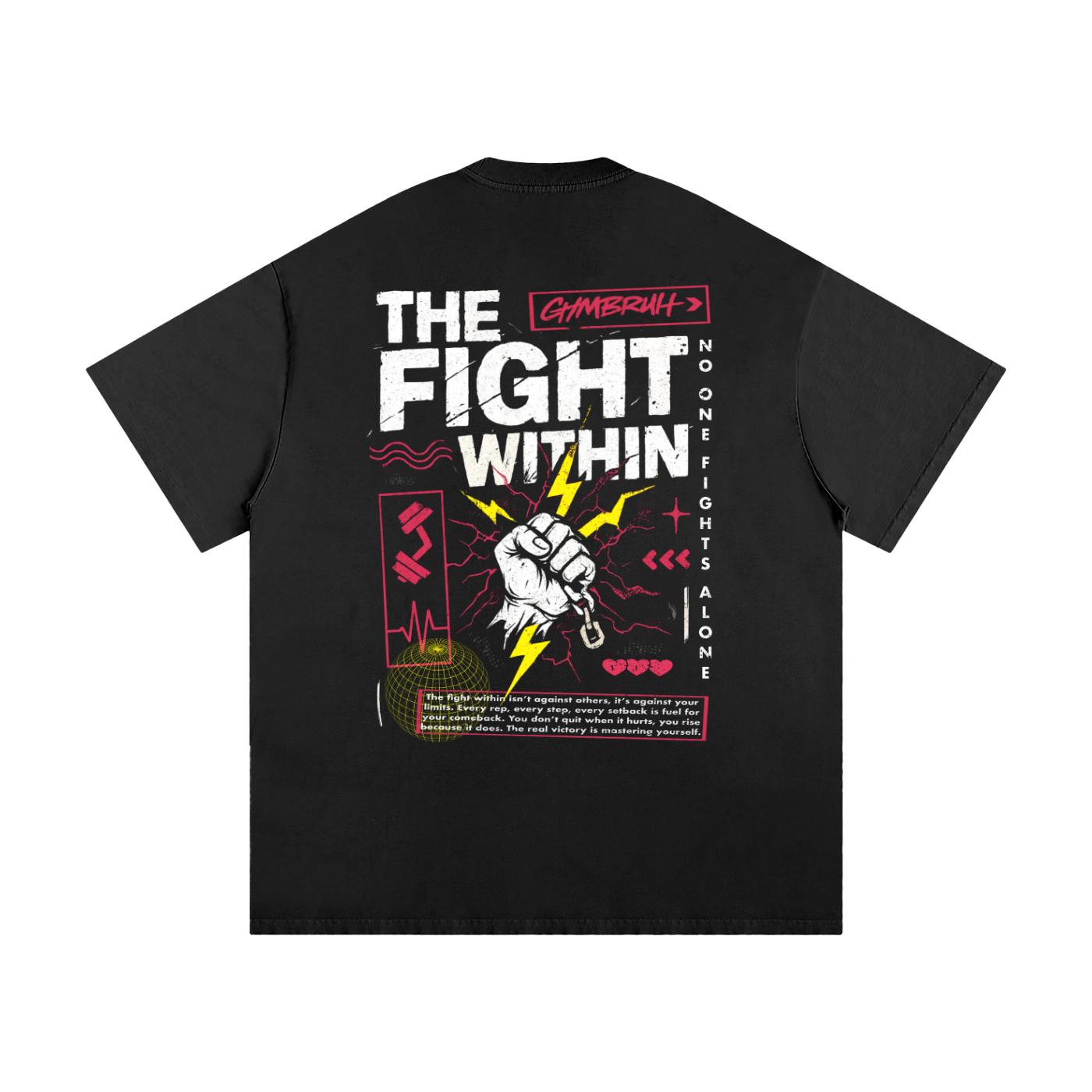 Black tshirt GYMBRUH