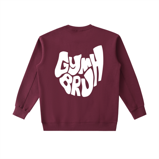 Crimson Red Sweatshirt GYMBRUH 