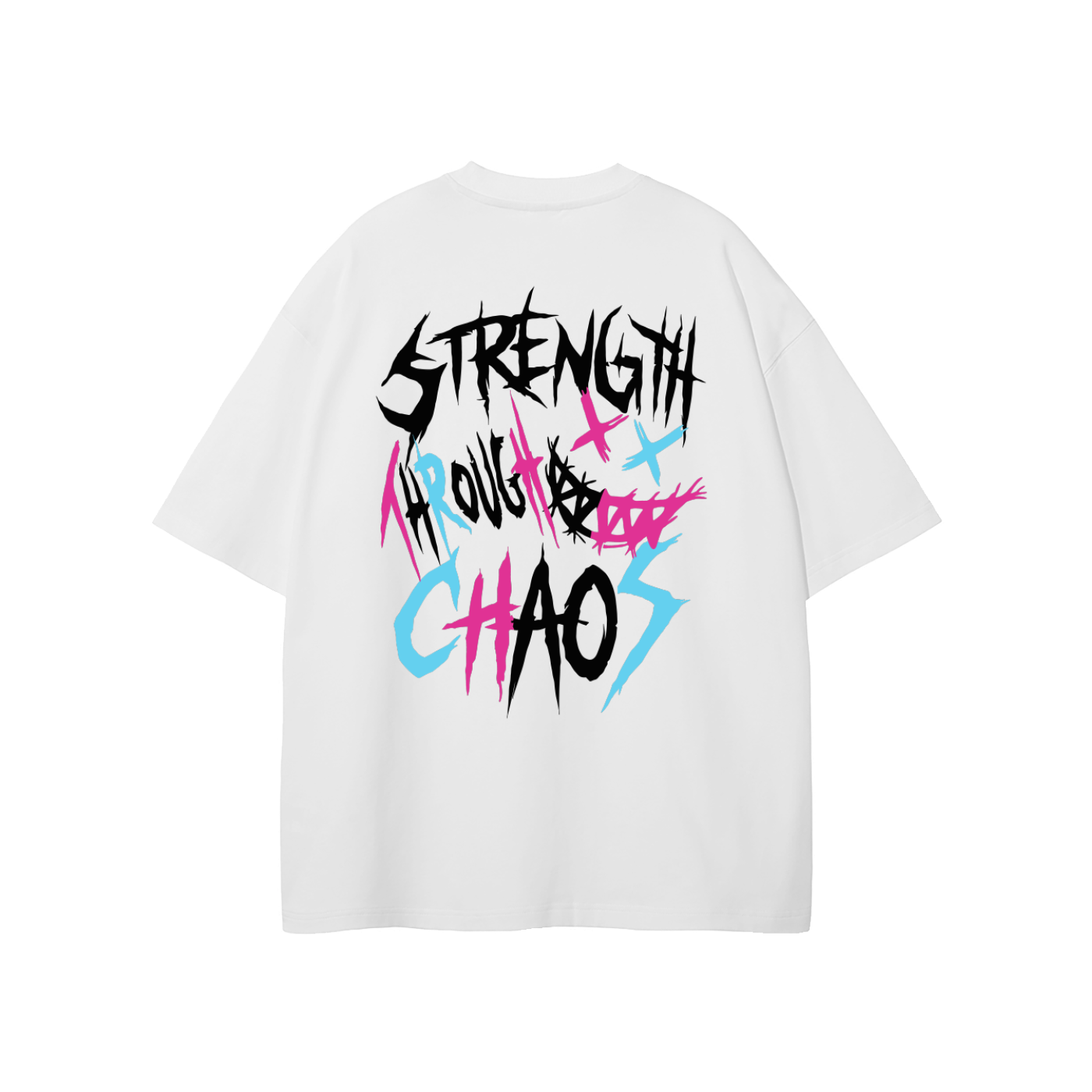 White GYMBRUH tshirt back