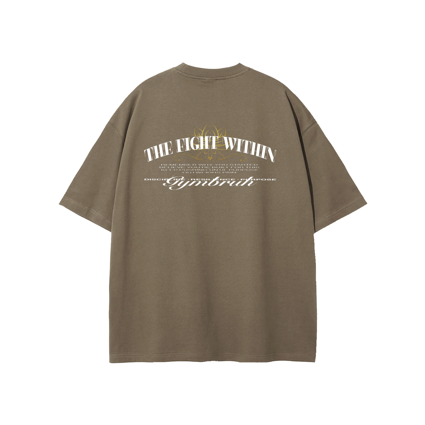 Stone Coffee GYMBRUH tshirt back