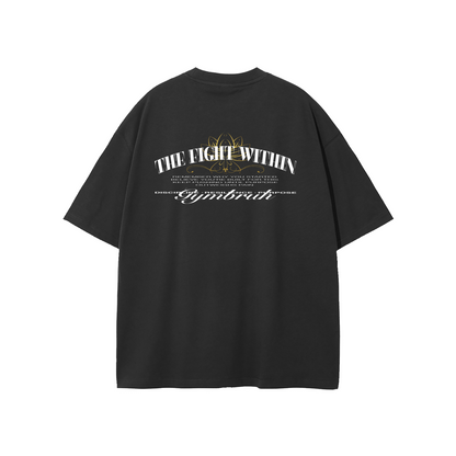 Dark Gray GYMBRUH tshirt back