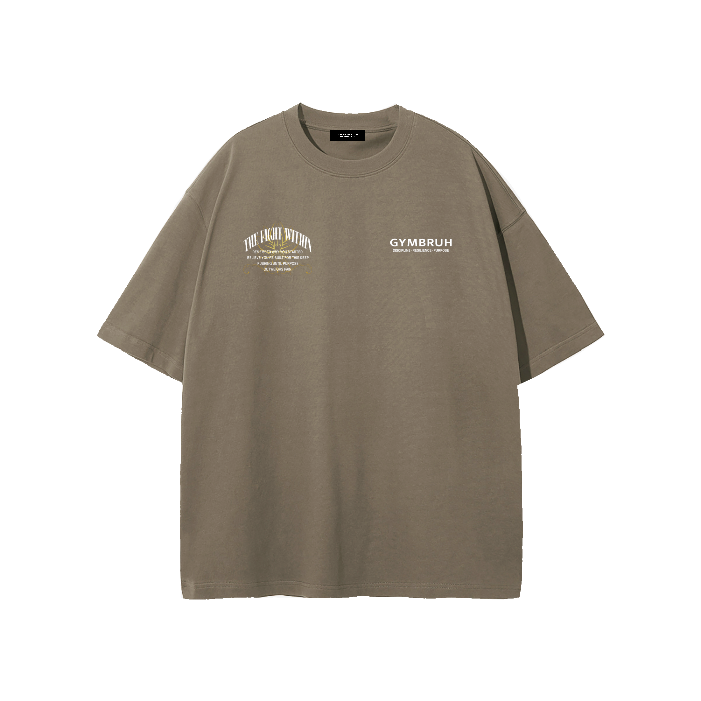 Stone Coffee GYMBRUH tshirt front