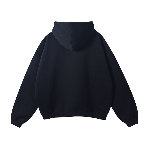 Black GYMBRUH hoodie back