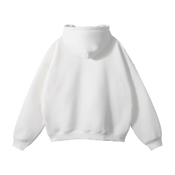 White GYMBRUH hoodie back