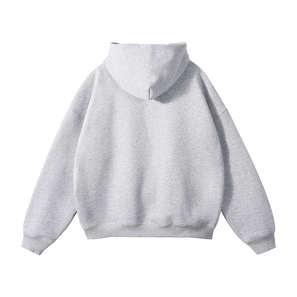 Athletic Gray GYMBRUH hoodie back