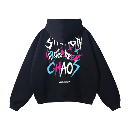 Black GYMBRUH hoodie back