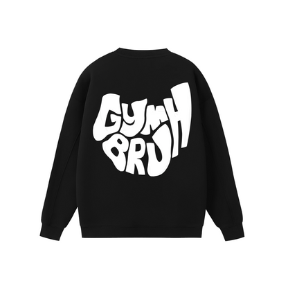 Black GYMBRUH sweater back