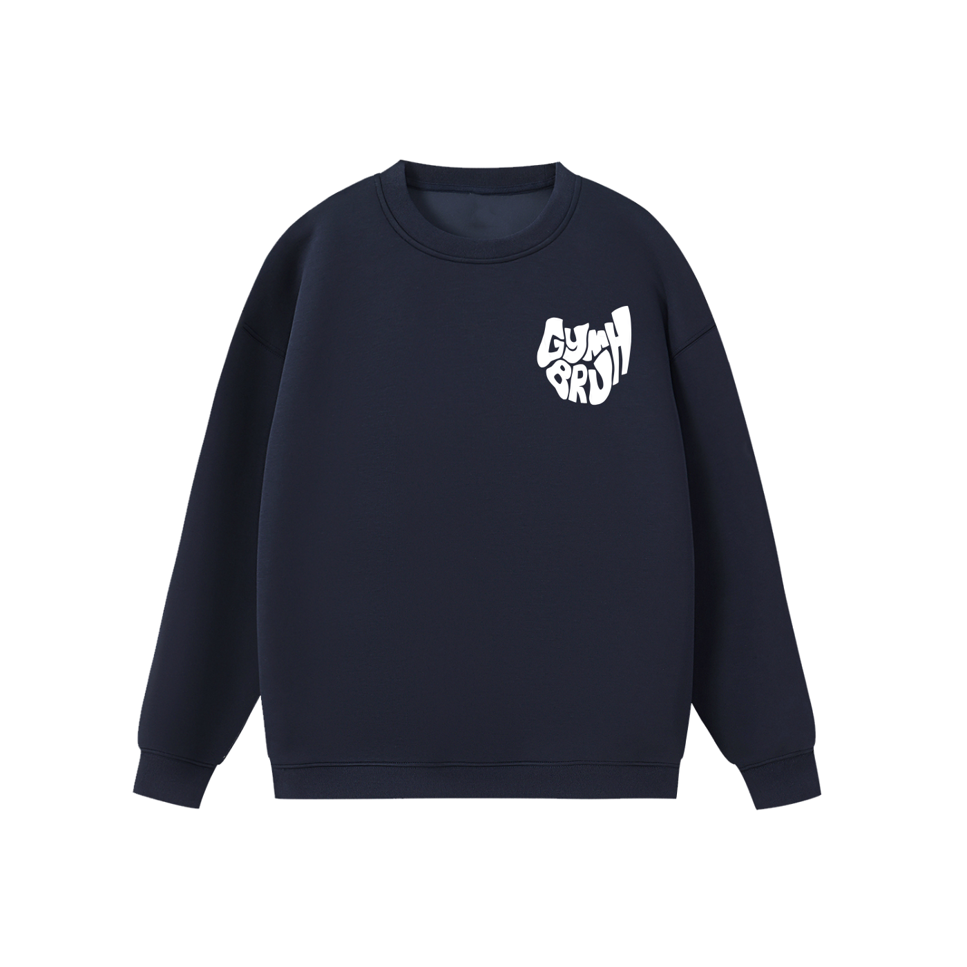 Navy Blue GYMBRUH sweater front