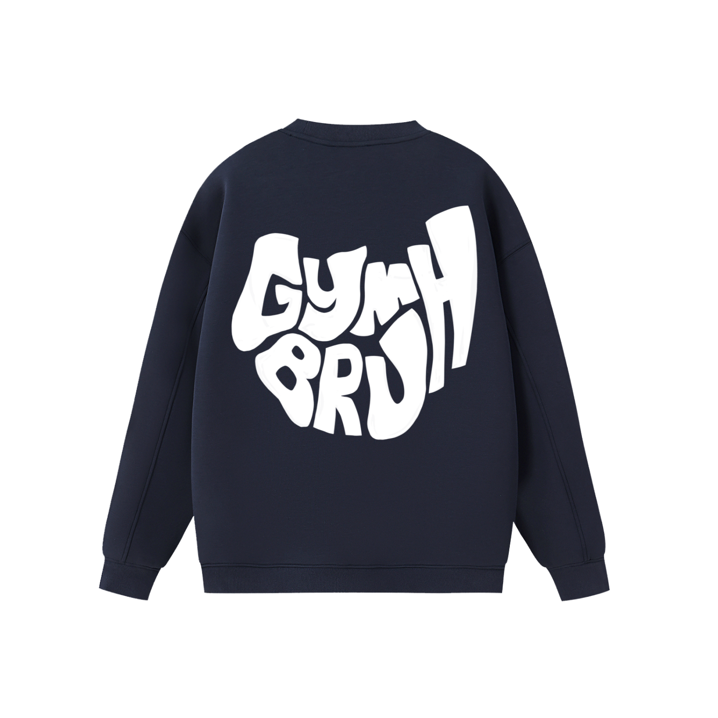 Navy Blue GYMBRUH sweater back