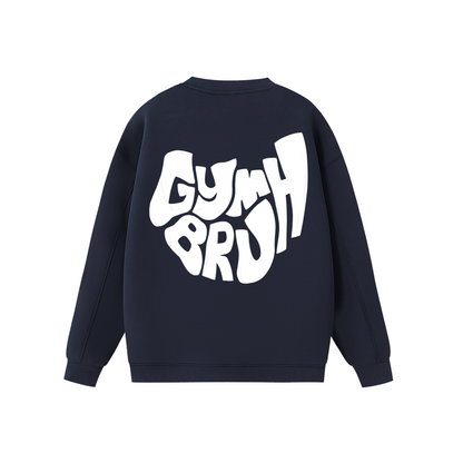 Navy Blue GYMBRUH sweater back