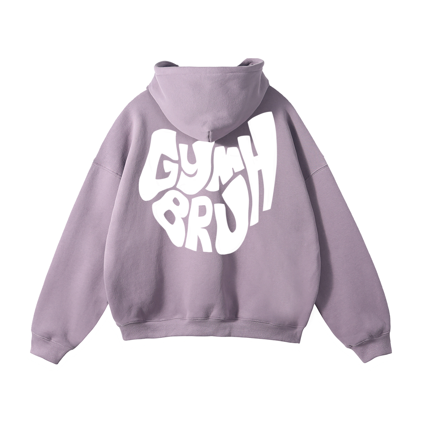 Ash Purple back hoodie 