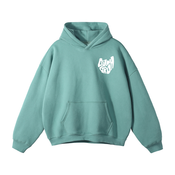 Ash Green front hoodie 
