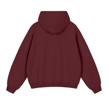 Crimson Red hoodie back