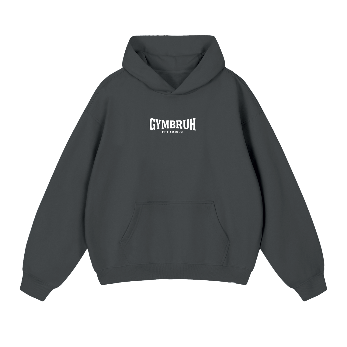 Dark Gray hoodie front