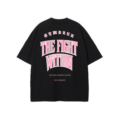 Black GYMBRUH tshirt back