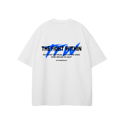 White GYMBRUH tshirt back