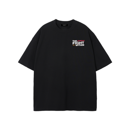 Black GYMBRUH tshirt front