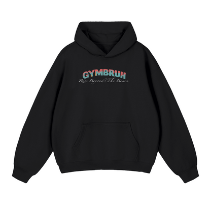 Black GYMBRUH hoodie front