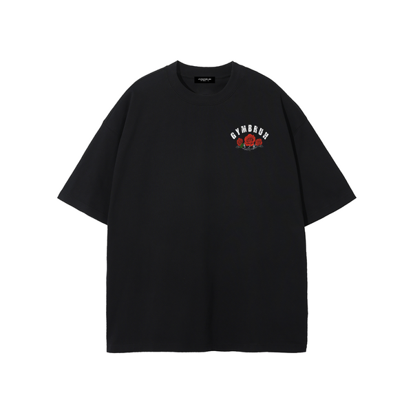 Black GYMBRUH tshirt front