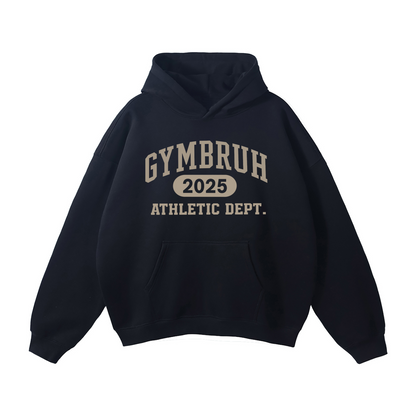 Black GYMBRUH hoodie front