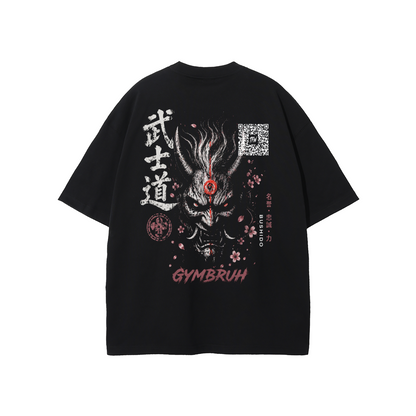 Black GYMBRUH tshirt back