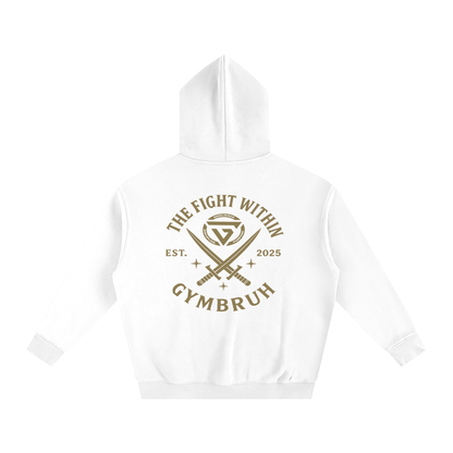 White hoodie GYMBRUH