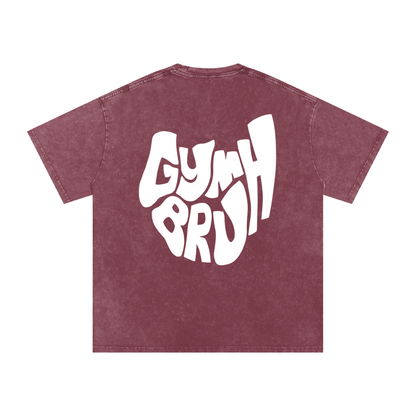 Washed Merlot Red back 
