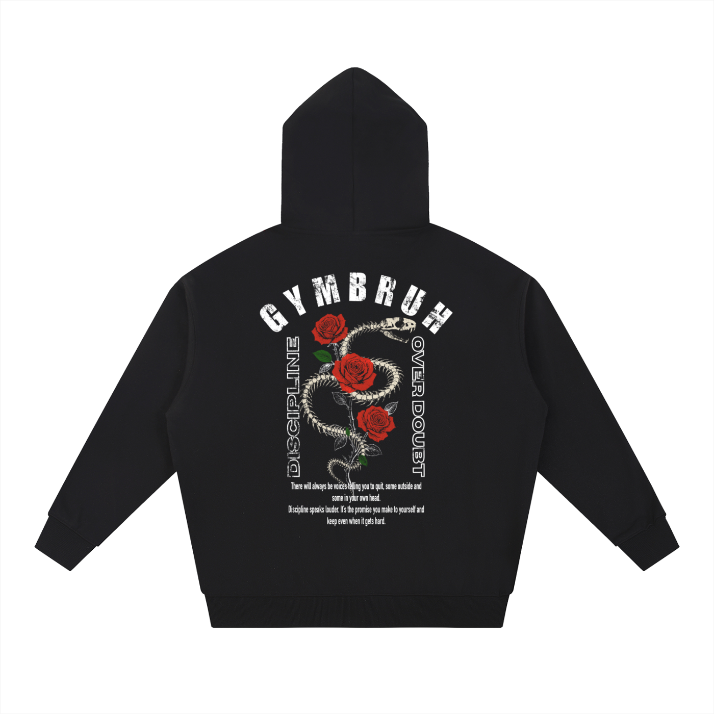 Black Hoodie GYMBRUH