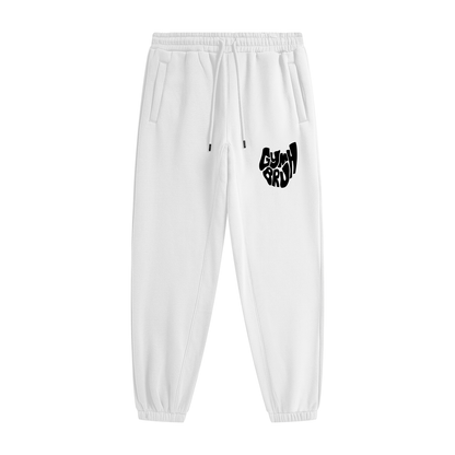 White Sweatpants GYMBRUH