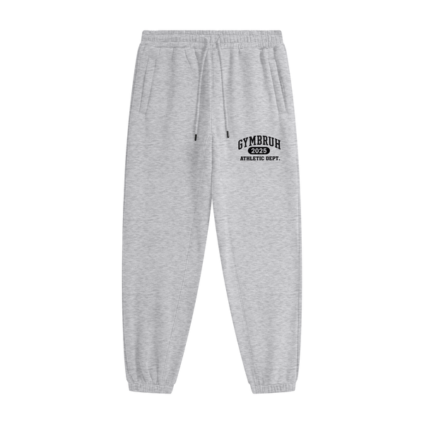 Athletic Gray GYMBRUH joggers front