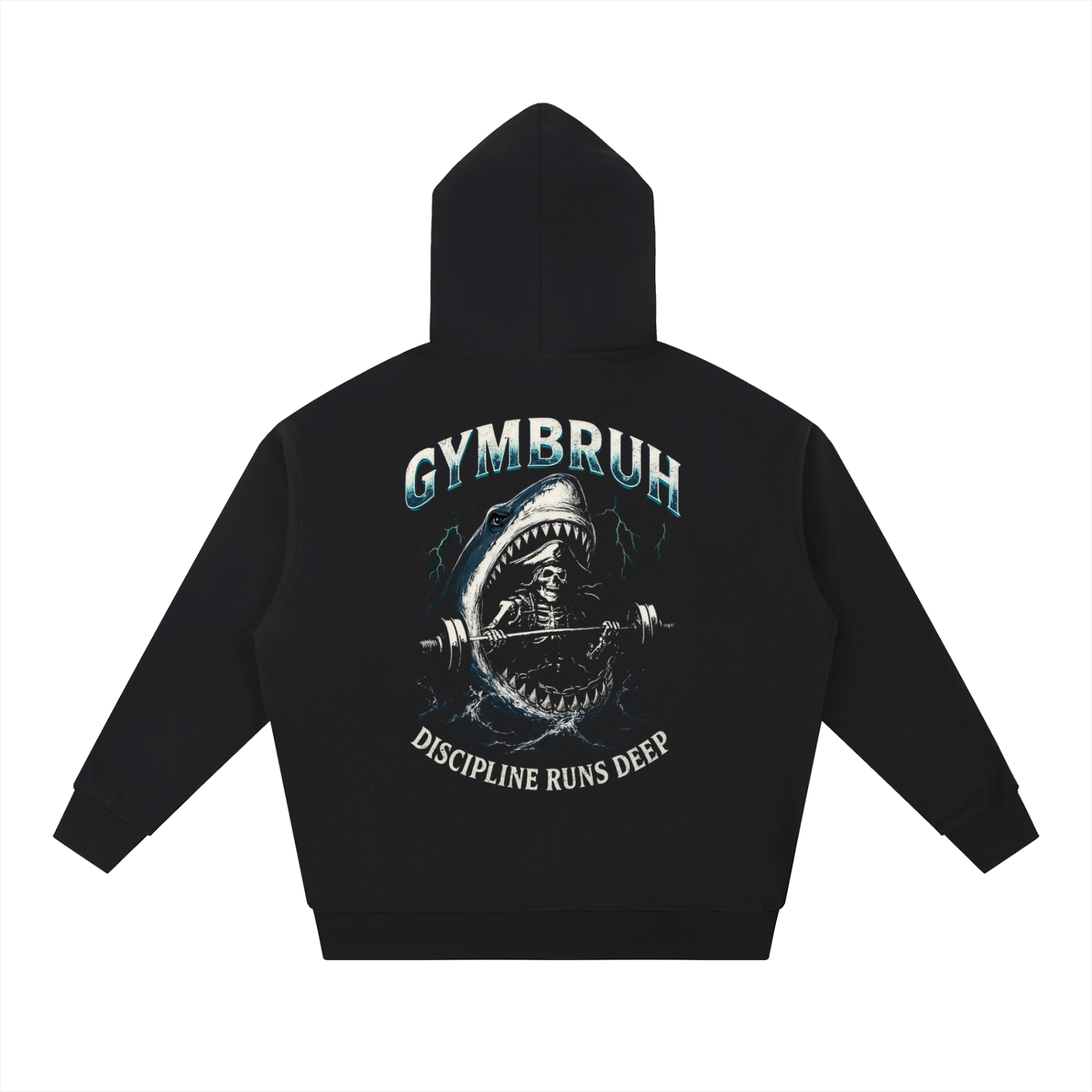 Black Hoodie GYMBRUH