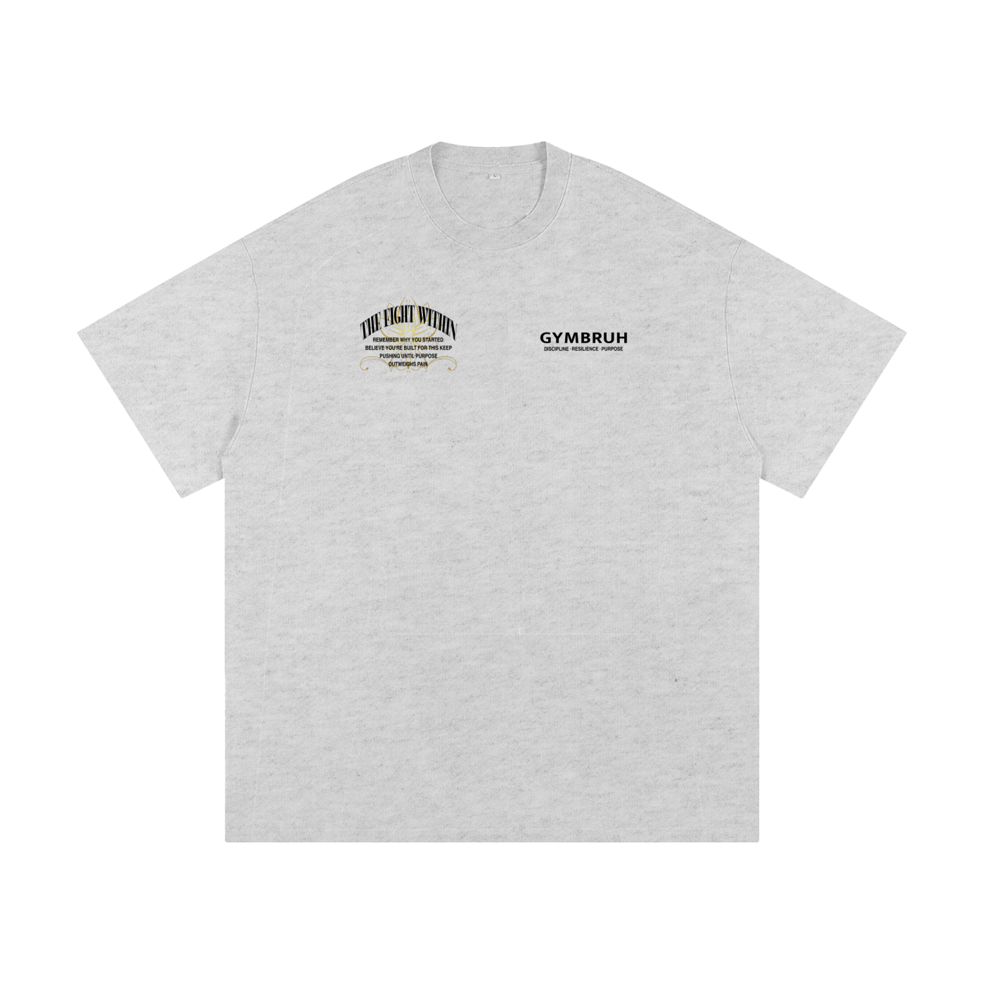 Oat gray hoodie GYMBRUH