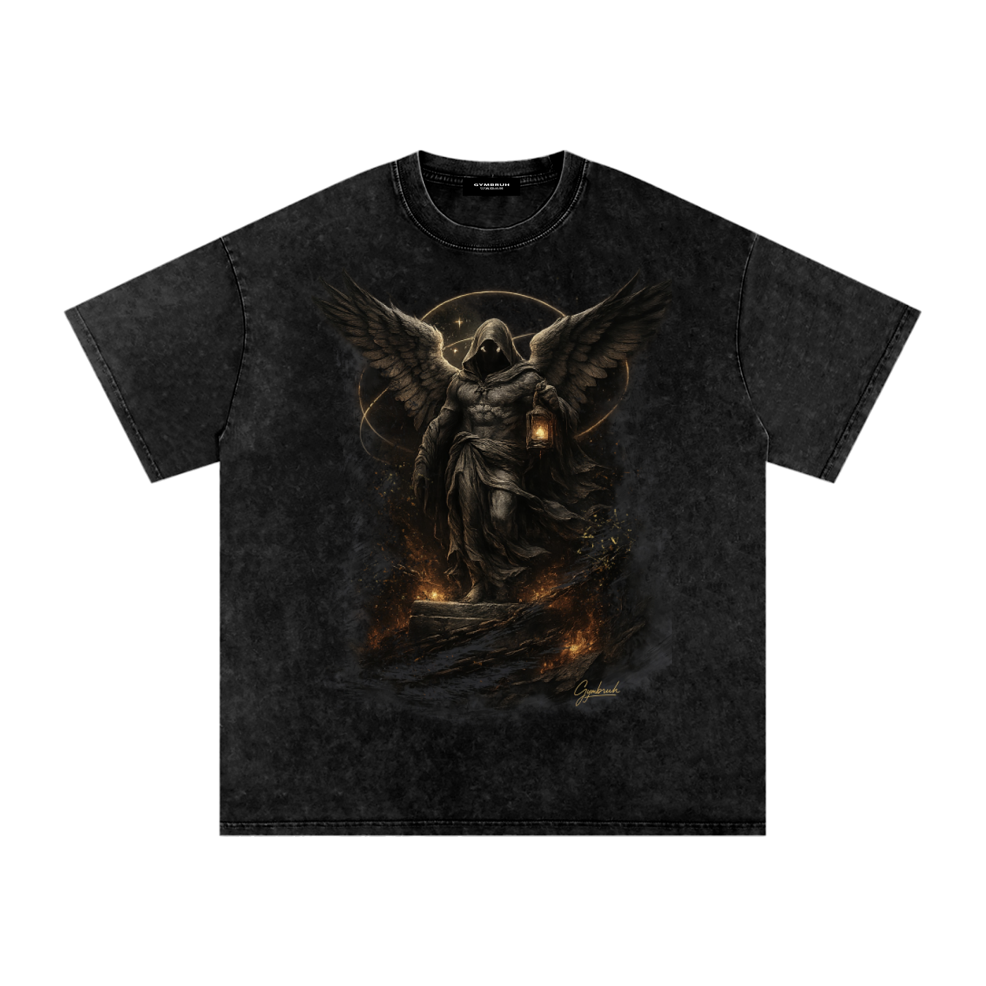 Black t-shirt GYMBRUH